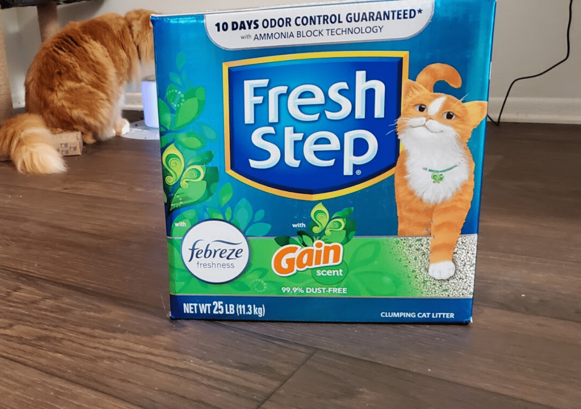 Fresh Step Litter with Febreze Gain Scent Review Large House Cats