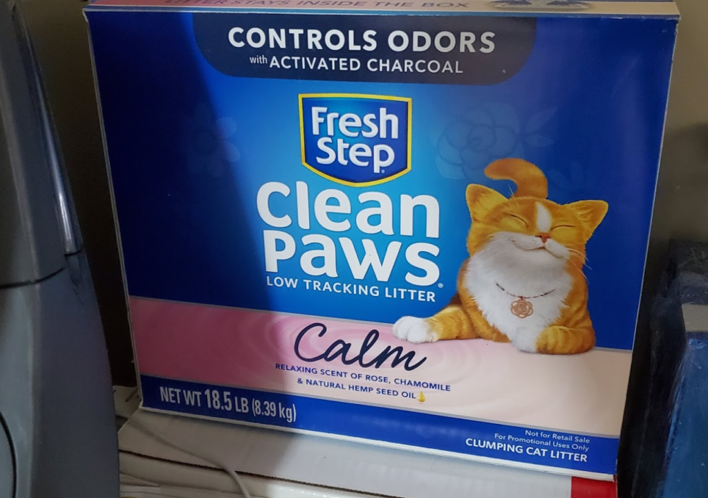 Fresh Step® Clean Paws® Calm Cat Litter Large House Cats